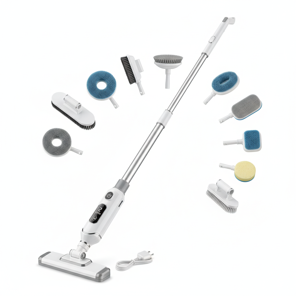 Extendable Electric Spin Scrubber — Hero Shot