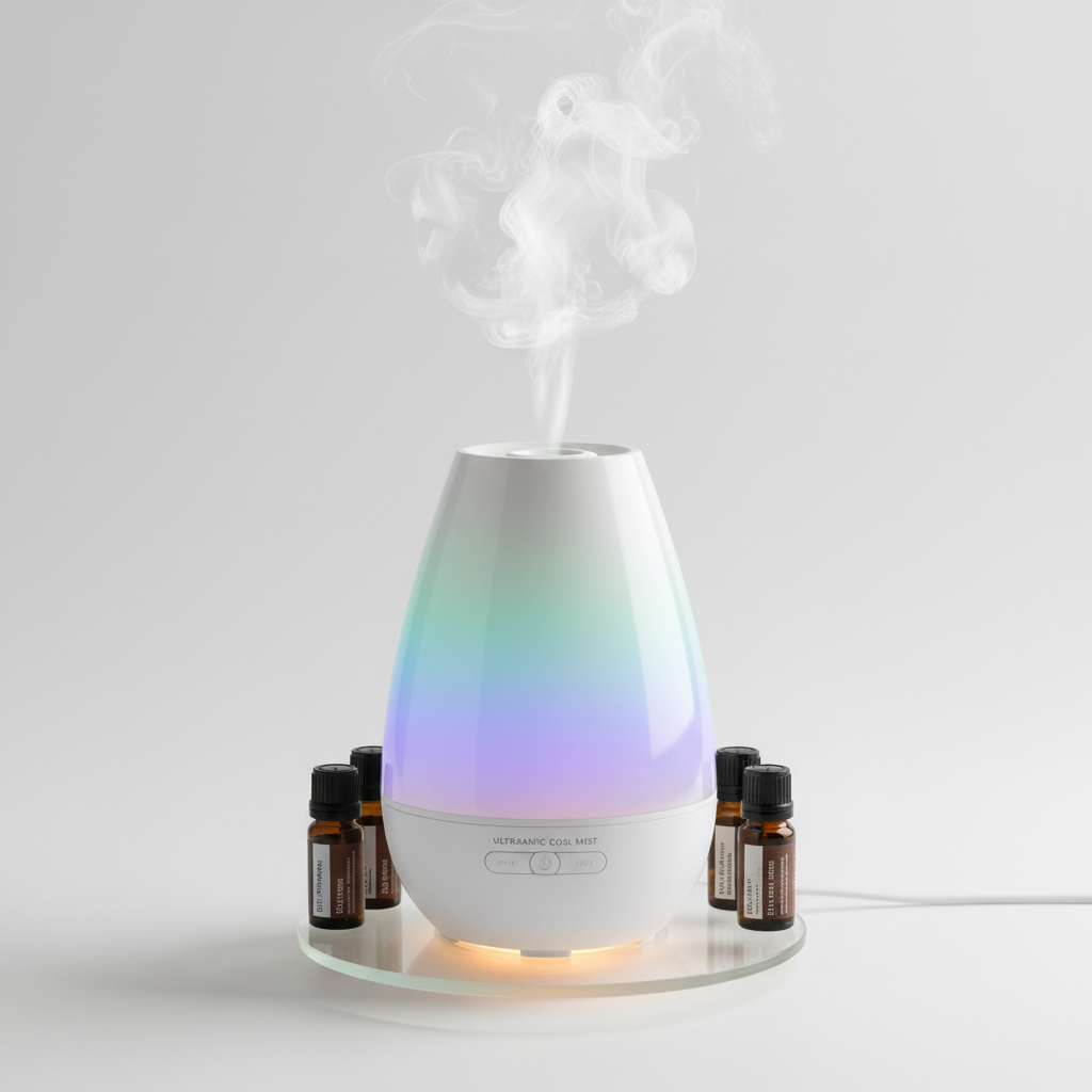 Ultrasonic Humidifier & Diffuser — Hero Shot
