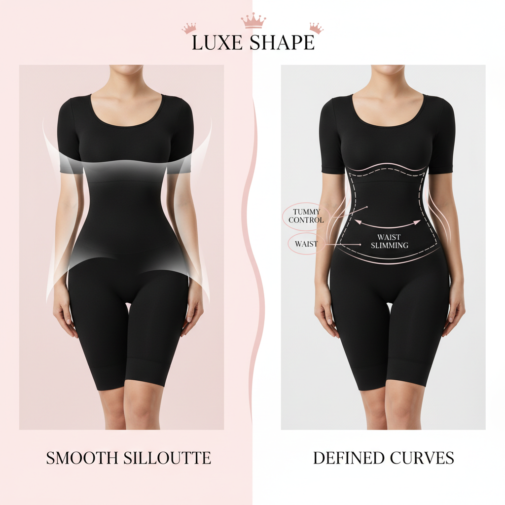 Women's Slimming Bodysuit — Slimming Feature Comparison