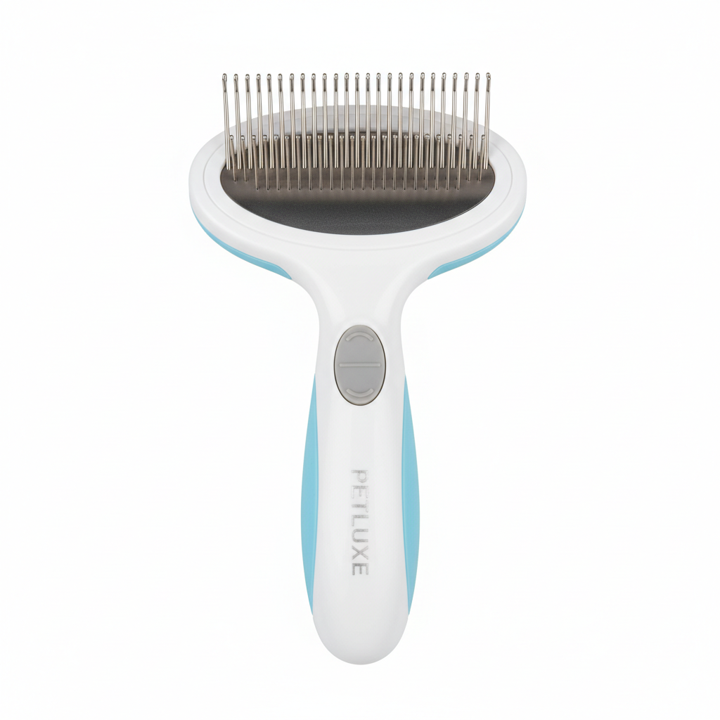 Self-Cleaning Pet Grooming Comb — Hero Shot