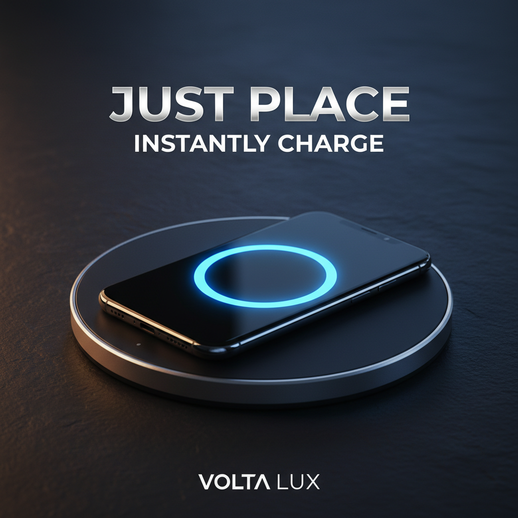 Universal Wireless Charger — Social Media Ad