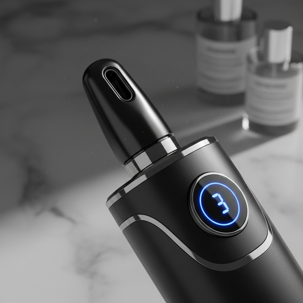 Electric Blackhead Remover — Suction Tip Detail