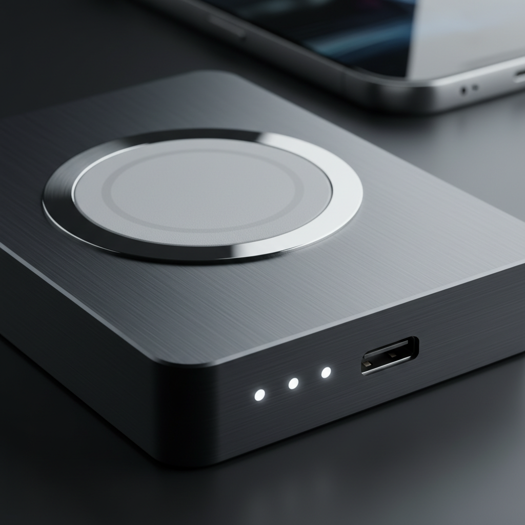 MagSafe Wireless Power Bank — MagSafe Ring Detail