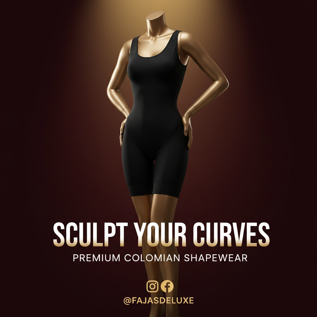 Fajas Colombianas Full Body Shaper — Social Media Ad