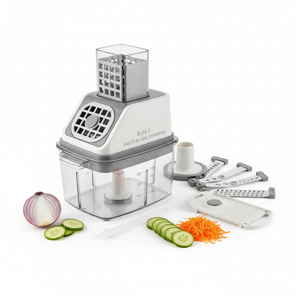 8-in-1 Vegetable Chopper — Hero Shot