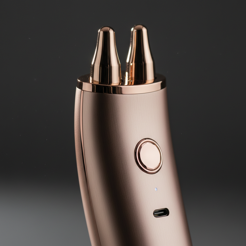 Microcurrent Anti-Aging Facial Device — Probe Detail