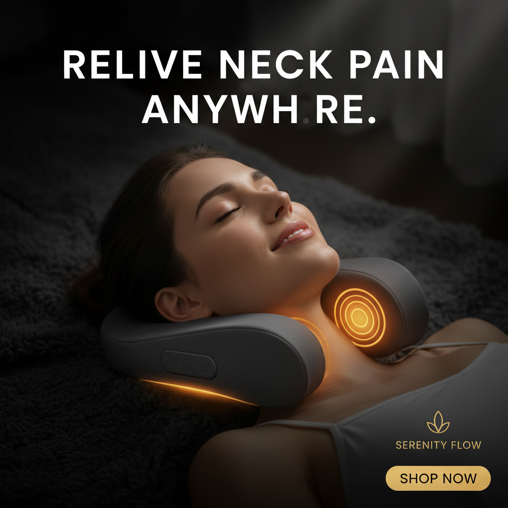 Cervical Neck Massager Pillow — Social Media Ad