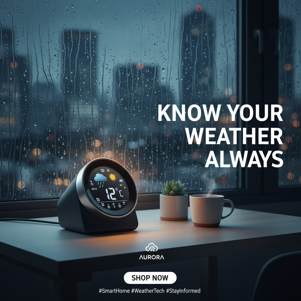 7-in-1 Wireless Weather Station — Social Media Ad
