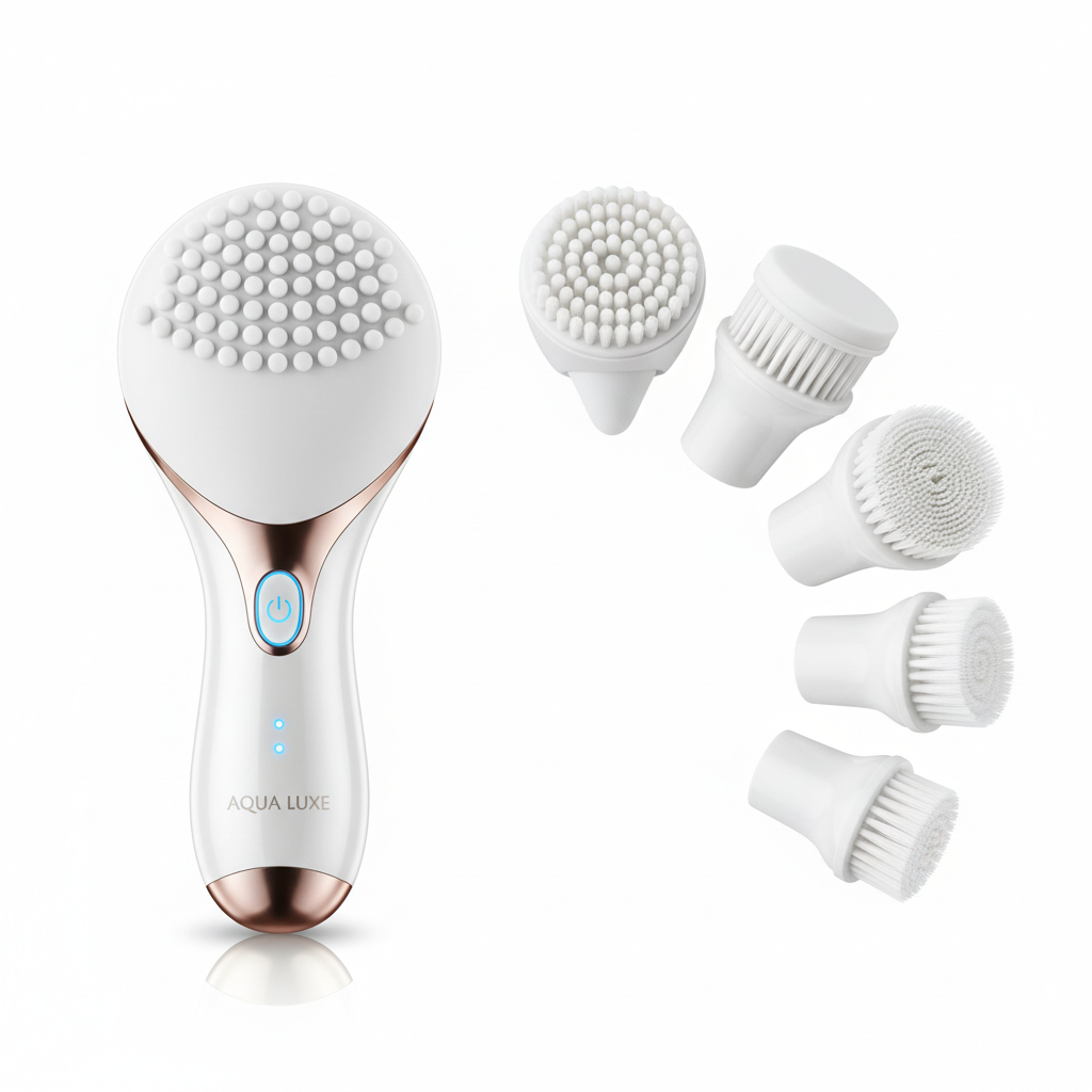 Waterproof Electric Facial Cleansing Brush — Hero Shot