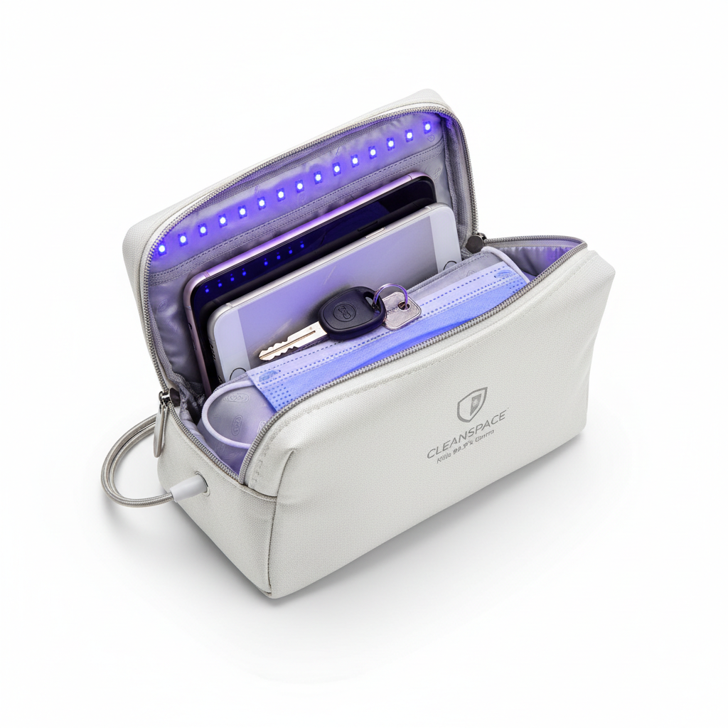 Portable UV-C Sanitizer Bag — Hero Shot